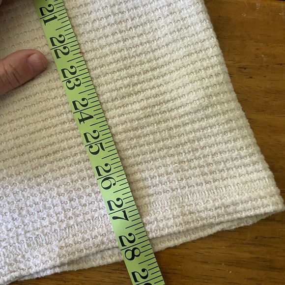 We the Free Ivory Turtleneck Slouch Long Ottoman Sweater Sz Small S - Picture 6 of 15